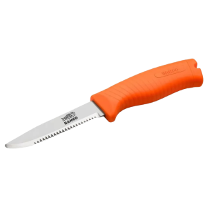 Cuchillo de rescate flotante fluorescente bahco 1446