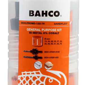 Juego de sierras de copa BI-METAL Sandflex 19mm- 76mm- 14 PCS