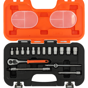 Juego de Dados de 1/4" milimetricos