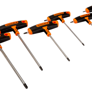 Juego 6 Destornilladores Torx con mango en T