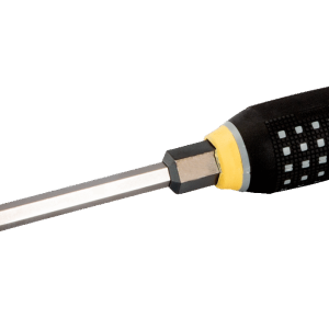 Destornillador de paleta con tuerca hexagonal ERGO™ con doble mango y agarre de goma, 1,6 mm x 10 mm x 175 mm