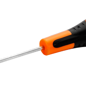 Destornillador de paleta con agarre de goma,  (0,5 x 3 x 75 mm)