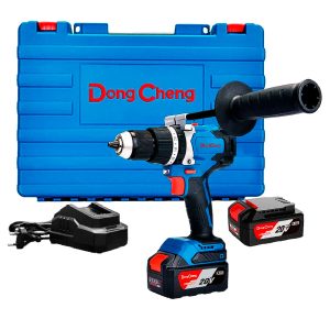 Taladro percutor 13mm 20v 120nm+ 2 baterías 4ah + 1 cargador Brushless